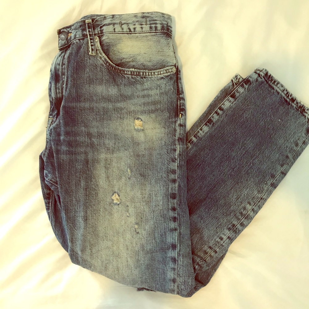 Ralph Lauren Distressed Boyfriend Women’s Jeans